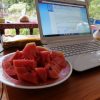 タイ　ペッチャブーンの家で有給休暇を使ってゆっくりブログを執筆中。
