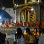 タイ　ペッチャブーン　マカブーチャ（万仏節）は、厳かに執り行われました。